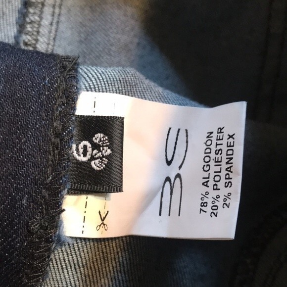 Bettina spitz ladies dark denim bootcut flare jeans size 6 - Picture 11 of 11